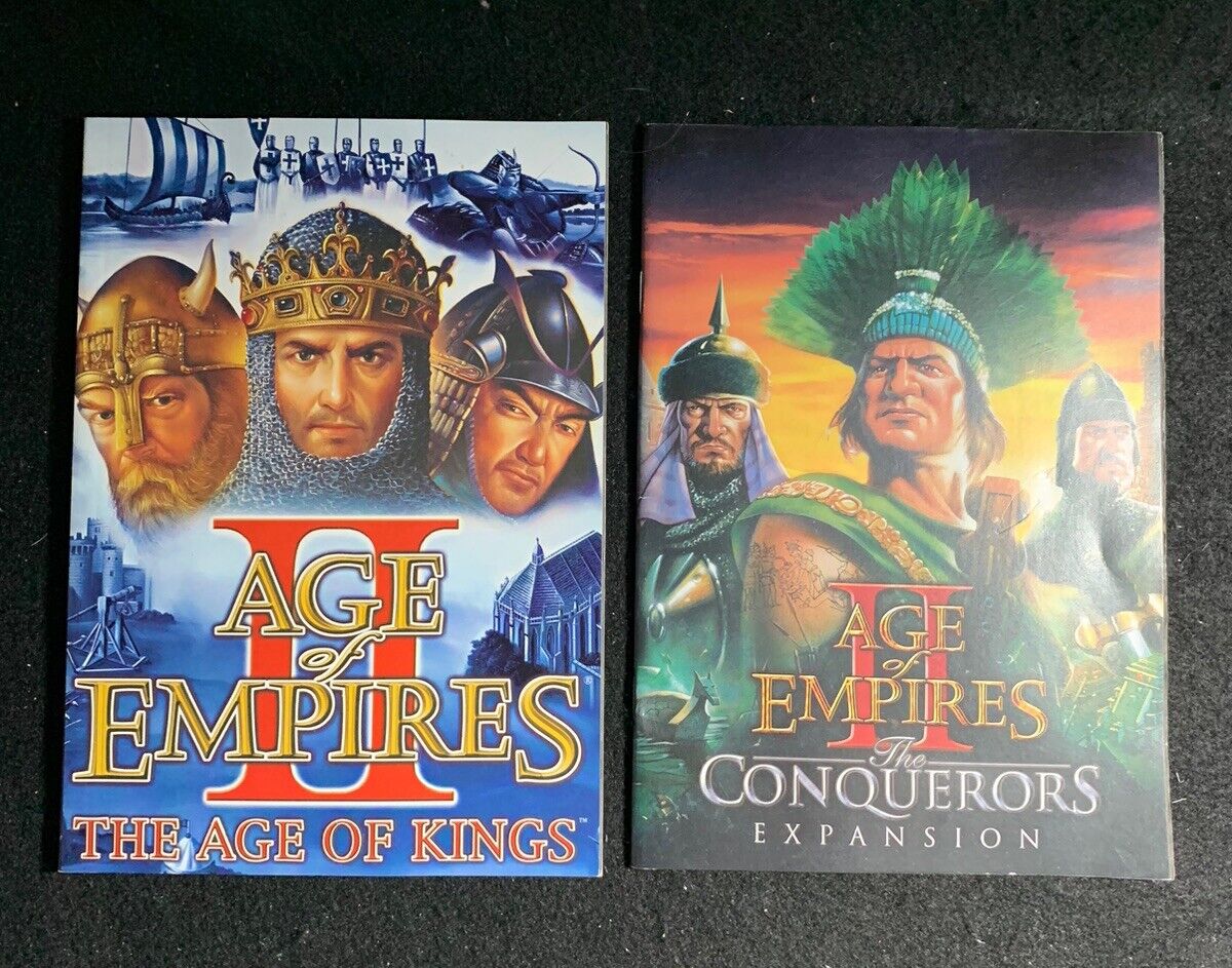 Microsoft Age of Empires I & II with Expansions SET + EXTRA