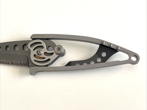 CRKT 5112 Snap-Lock Ed Van Hoy Folding Knife AUS-6M Taiwan 2004 - Picture 5 of 15