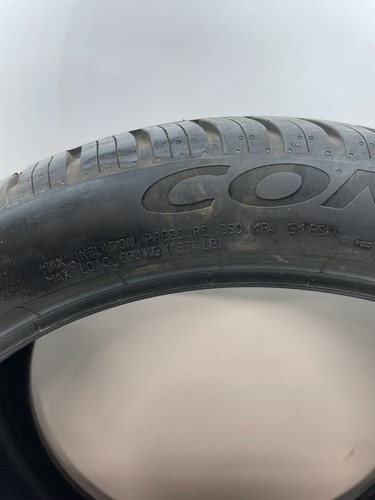 JAGUAR FTYPE CONTI EXTREMECONTACT DWS06PLUS A/S TIRE OEM USED - Picture 3 of 7