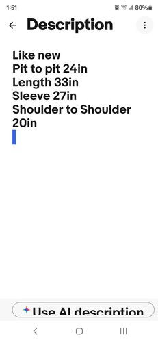 andrew fezza Mens Sz 46L Dark Blue Check  Poly Rayon Blend  Sport Coat  B56 - Picture 2 of 23