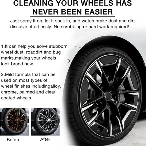 Mad Acid- Glass Cleaner, Heavy-Duty Wheel Cleaner, Water Spot Remover for Cars - Bild 3 von 11