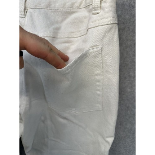 Jeanology Collection Womens Jeans White 5-Pocket Design NWT Size 8 - Picture 10 of 12