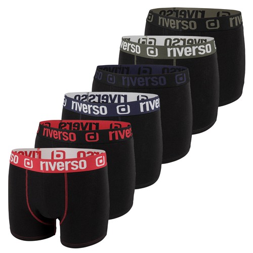 riverso Boxershorts Herren RIVOle 6er Pack Unterhosen Unterwäsche Retroshorts - Bild 20 von 79