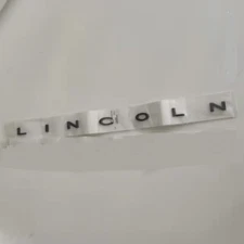 NEW All Lincoln SUV Aviator/navigator/ Black Rear Emblem Logo Letters 2020-2026