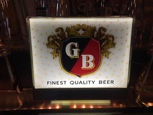 SCARCE-VINTAGE-BREWERIANA-STAG-1960s-Vintage-Griesedieck-Brothers-Lighted-Sign