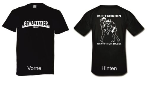 T-Shirt 3. Halbzeit - Gewalttäter Sport l bis 5XL (Fußball / Wiese / Kampfsport) - Picture 2 of 9