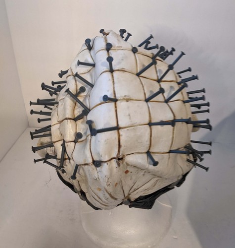 Hellraiser Adult Pinhead Latex Halloween Costume Mask - Picture 2 of 10