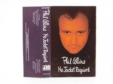 Cassette Phil Collins No Jacket Required 1985 Atlantic Records A4-81240