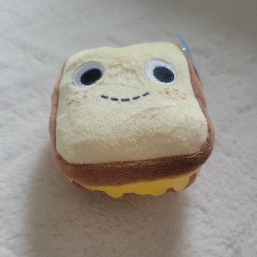 Yummy World Delicious Treats Gary Grilled Cheese Sandwich Small Plush - NEW! - Picture 5 of 6