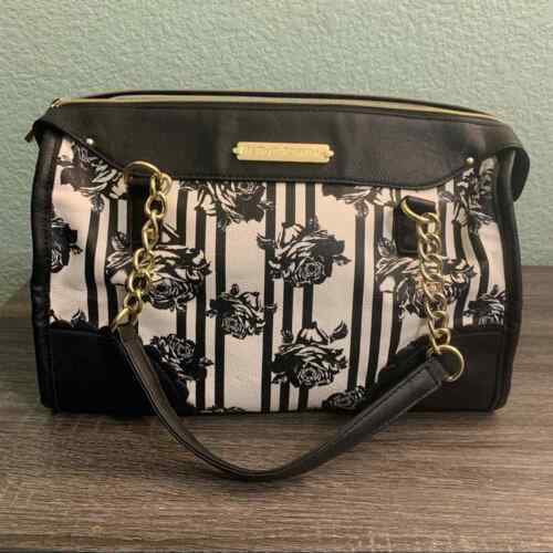 Bolso de Mano Betsey Johnson Floral con Arco Usado en Excelente Condición - Imagen 3 de 7