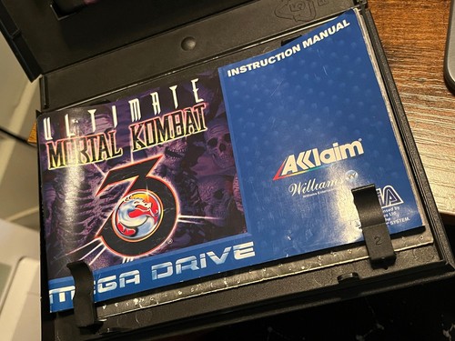 CIB Sega Mega Drive Mortal Kombat Ultimate PAL EU 1994 Retro Game - Picture 4 of 4