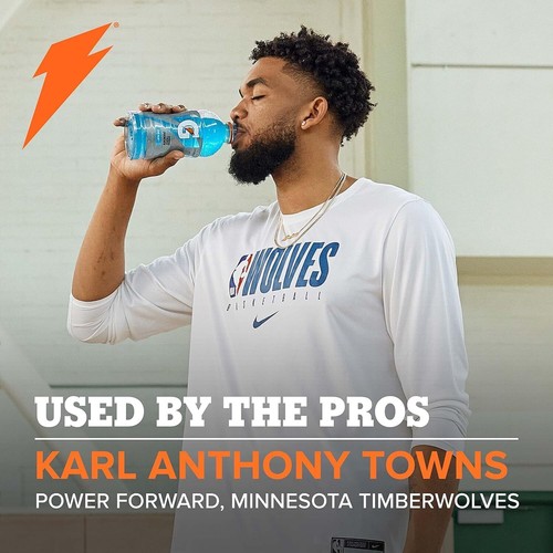 Gatorade Thrist Quencher, Frost Glacier Freeze Sports Drinks 12oz Bottles 12 pac - Picture 6 of 8