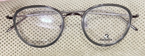 Authentic Rodenstock Germany Titanium Eyewear R 7096 D Eyeglasses Panto 49mm - Picture 8 of 15