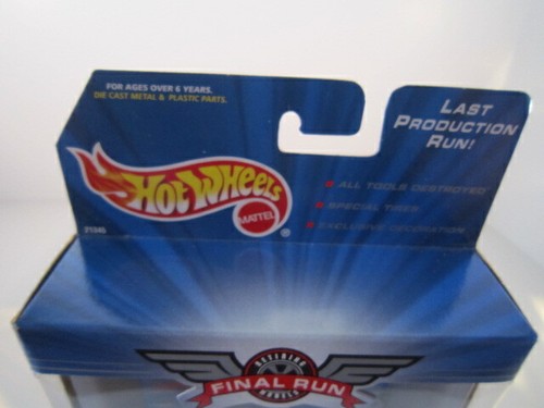 Hot Wheels HW 1999 FINAL RUN #7/12 PONTIAC SALSA Last Production Run - Picture 7 of 12