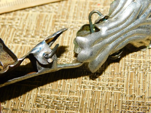 Antikes KONVOLUT buntes Metall Weihnachtsbaum Kerzenhalter Clips & Tannenzapfen Set - Bild 14 von 21
