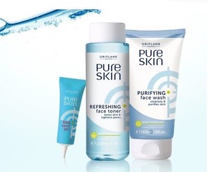 oriflame toner for acne prone skin