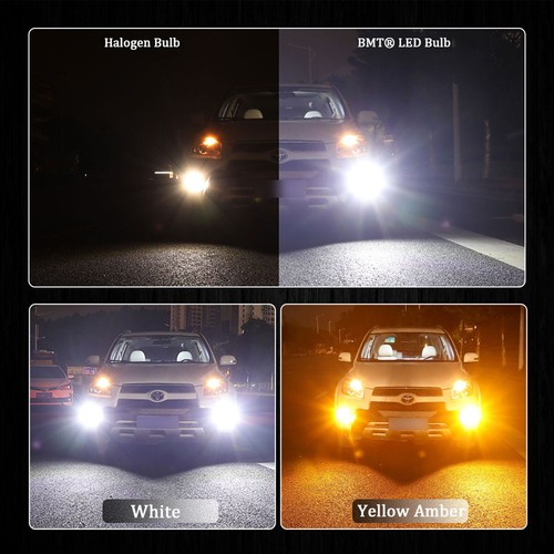 Nueva bombilla LED púrpura 2x 880 brillante mejorada SMD 3030 reemplazo directo de luz antiniebla - Imagen 11 de 11