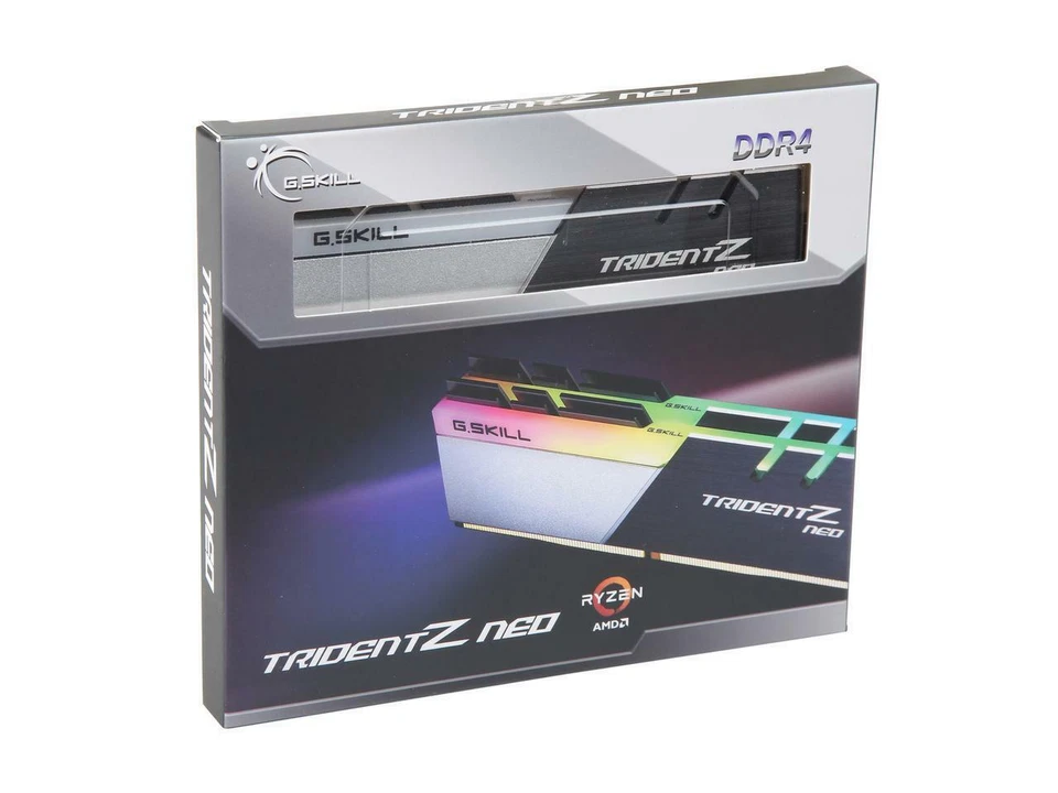 G.SKILL Trident Z Neo (For AMD Ryzen) Series 32GB (2 x 16GB) 288-Pin RGB DDR4 SD - Image 2 of 2
