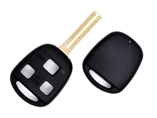New Pack Lot of 5 Replacement Lexus Remote Head Key Fob Shell Case Blade Short - Picture 2 of 2