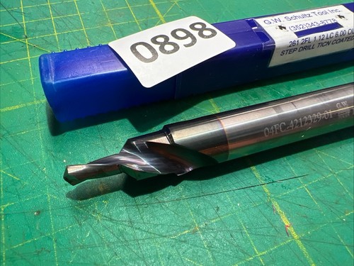 GWS TOOL GROUP .261 2 FL 1.12 LC 6 OL VOLLHARTMETALL STUFENBOHRER 5/8 DIA - Bild 3 von 3