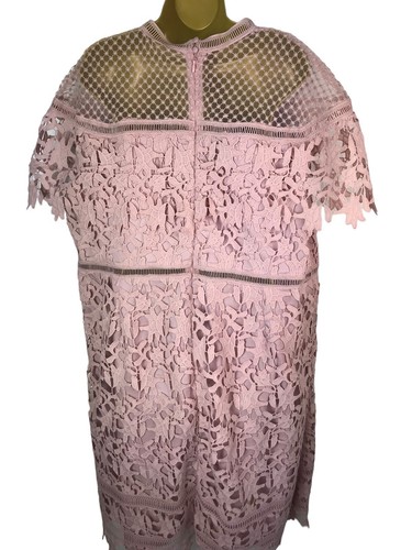 Chi Chi London Mother Of The Bride/ Guest Occasion Dress Size 24 Blush Pink New - Picture 10 of 16