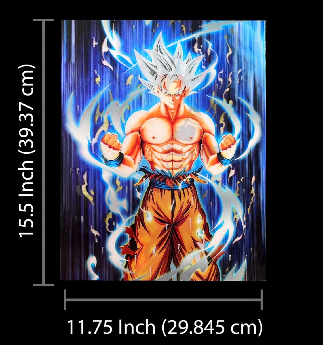 Goku,Vegeta -3D Lenticular Effect- Anime Dragon Ball Z Poster, 2