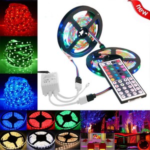 10M-3528-SMD-RGB-600-LED-Strip-light-string-tape-44-Key-IR-remote-control