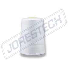 New 1 Cones 100 Polyester White Thread for Portable Bag Closer Stitcher