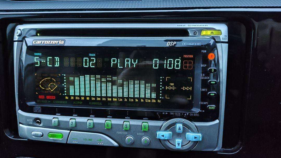 Old School Pioneer FH-P700 Multi CD Control DSP Tuner CD
