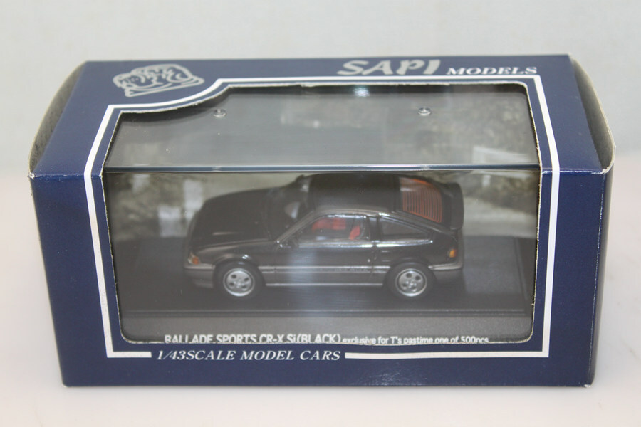 Honda Ballade Sports CR-X Si 1/18スケール 1/18 AUTOart Honda Ballade Sports CR-X CRX Si (Black