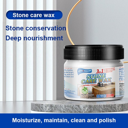 Stone Maintenance Polishing Wax for Home Use, Manual Natural Polishing Care Wax - Picture 5 of 5