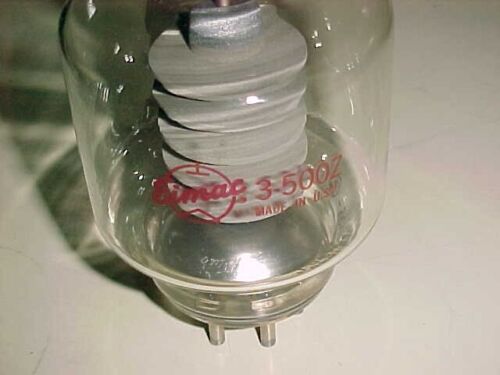 New Old Stock ELMAC 3-500Z VACUUM TUBE HAM RADIO TRANSMITTING - NICE - Picture 3 of 5