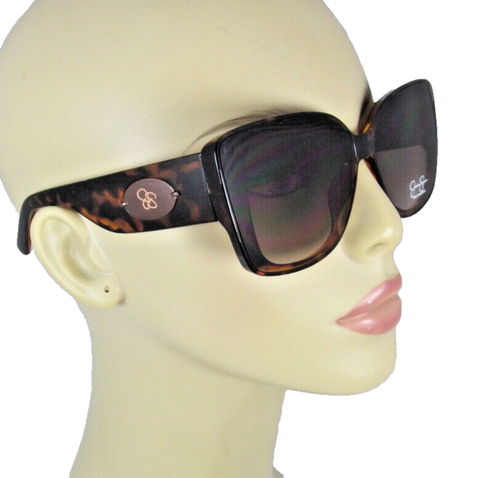 Jessica Simpson Oversized Cat Eye Tortoise Shell Sunglasses JS Logos J6246-TS - Picture 3 of 9