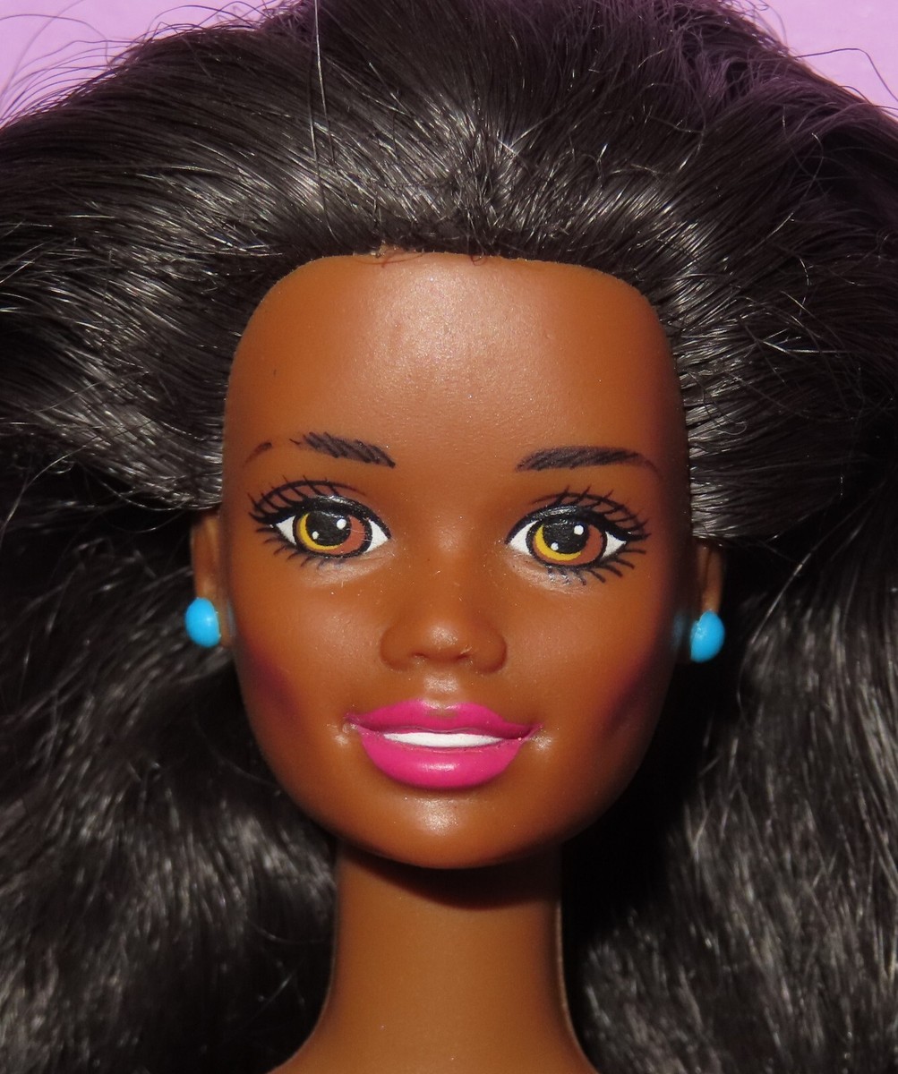 Barbie Christie Doll African American Black AA 1997 Dentist Blue