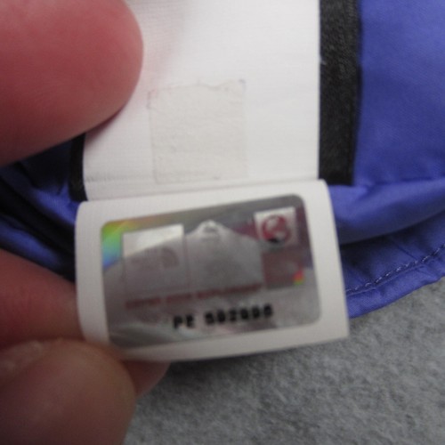 The North Face Jacket Girl Youth XL Purple Gray Quilted Hooded Outdoor - Picture 14 of 15