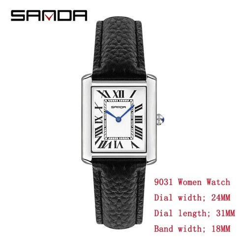SANDA Paar Uhr 30M Wasserdicht Freizeit Mode Damen Herren Quarzuhren - Bild 25 von 26