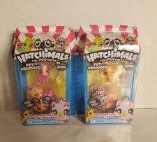 HATCHIMALS COLLEGGTIBLES PET OBSESSED HATCHIPETS 2 PACK. LOT OF 2