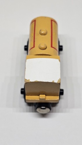 Thomas Tank Engine BILL Holzeisenbahn Thomas und seine Freunde weißes Dach schwarze Räder - Bild 9 von 10