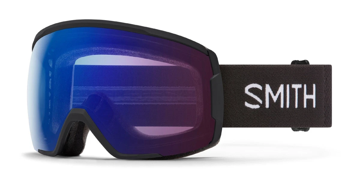 Smith Proxy Snow Goggles Black Frame, Chromapop Photochromic Rose