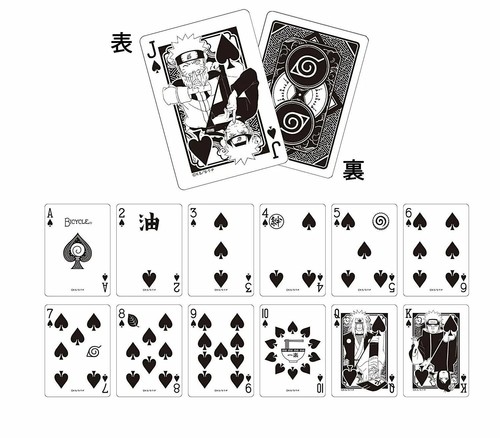 NARUTO Shippuden Playing Cards Game Trump Card Bicycle Japanese Anime japan - Picture 3 of 5