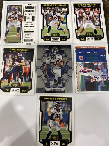 NFL Denver Broncos Lot 16 Karten - Bild 2 von 2