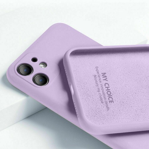 Back Phone Cover For iPhone 15 14 13 12 11 Pro Max XR XS X Liquid Silicone Case - Picture 18 of 22
