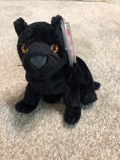2001 Midnight RARE Ty Beanie Baby *Retired* PE Pellets Style#4355 With Tags