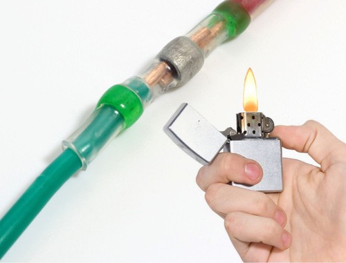 50Pcs Solder Seal Sleeve Terminals Tube Heat Shrink Butt Wire Connector AWG18-16 - Bild 2 von 11