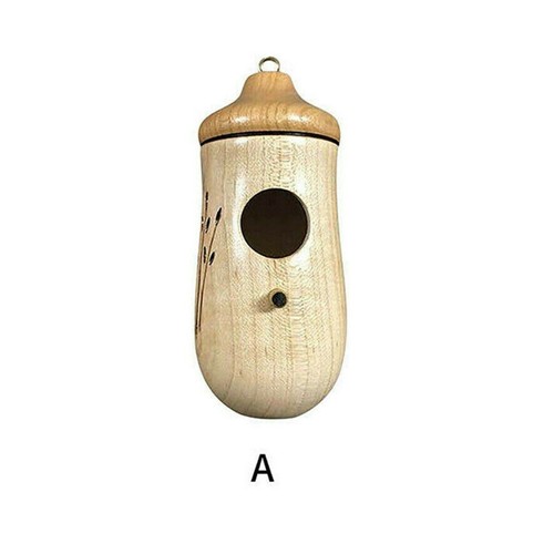 1Pcs Hummingbird House for outside Hanging, Wooden Humming Bird Nest for Wren Sw - Picture 13 of 15
