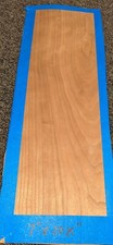 Cherry Flat Cut wood veneer 7" x 20" raw no backing 1/42" thickness A grade