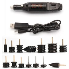 DIY Edge Electric Polishing Slicker Sandalwood Grinding Head Burnisher NEW