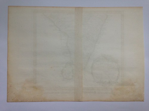 INDIA SRI LANKA 1773 NICOLAS BELLIN NICE ANTIQUE MAP 18TH CENTURY - Picture 5 of 5