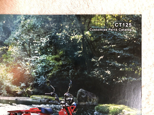 2021 HONDA CT125 HUNTER CUB JA55  Sales Brochure with Accessories Catalog - Picture 5 of 7