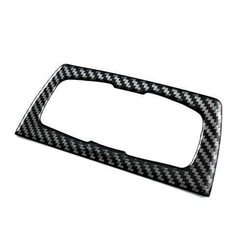 Carbon Fiber Car Inner Headlight Switch Button Decal Trim for BMW 320i 330i 340i - Foto 2 di 12
